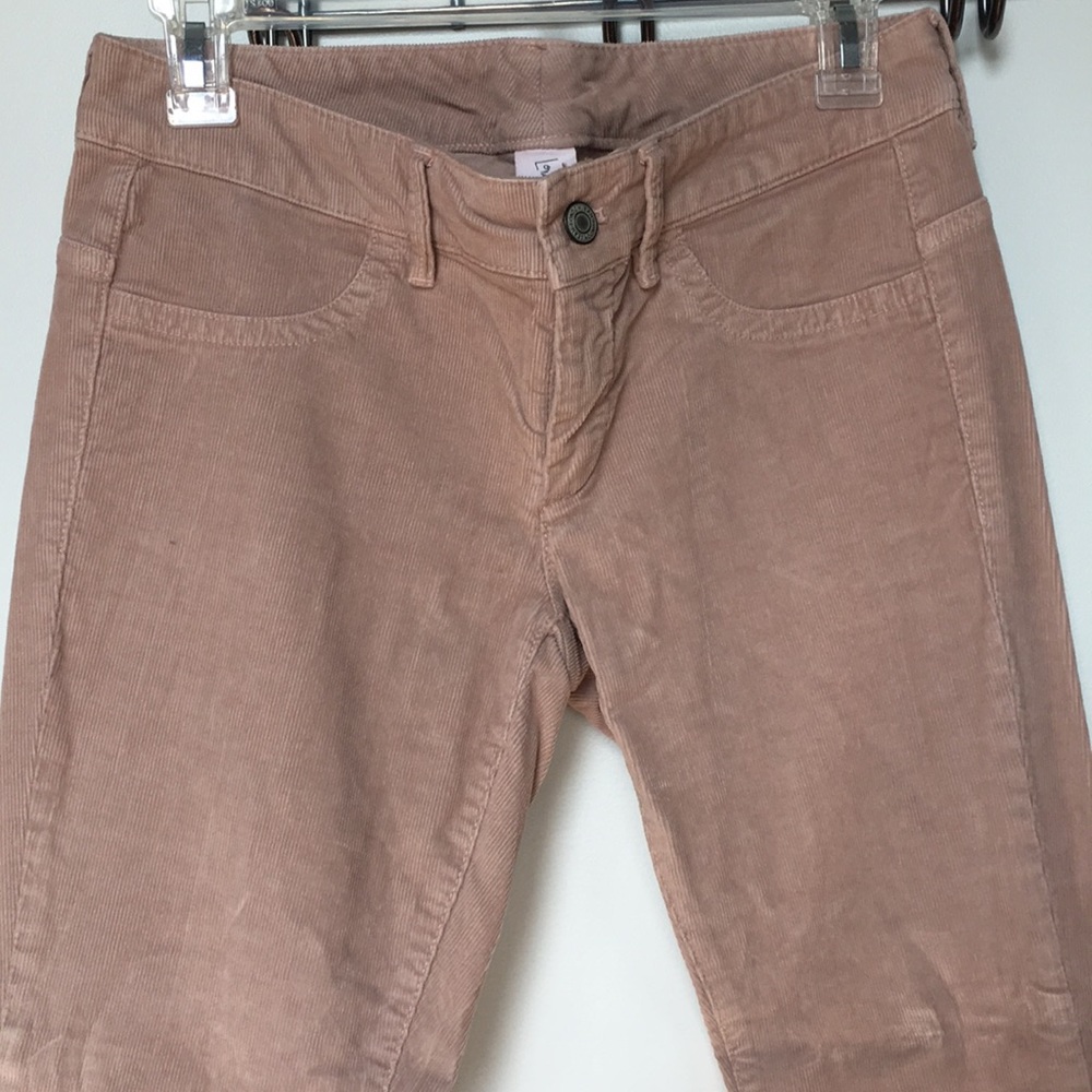 Tan Corduroy Legging Jean